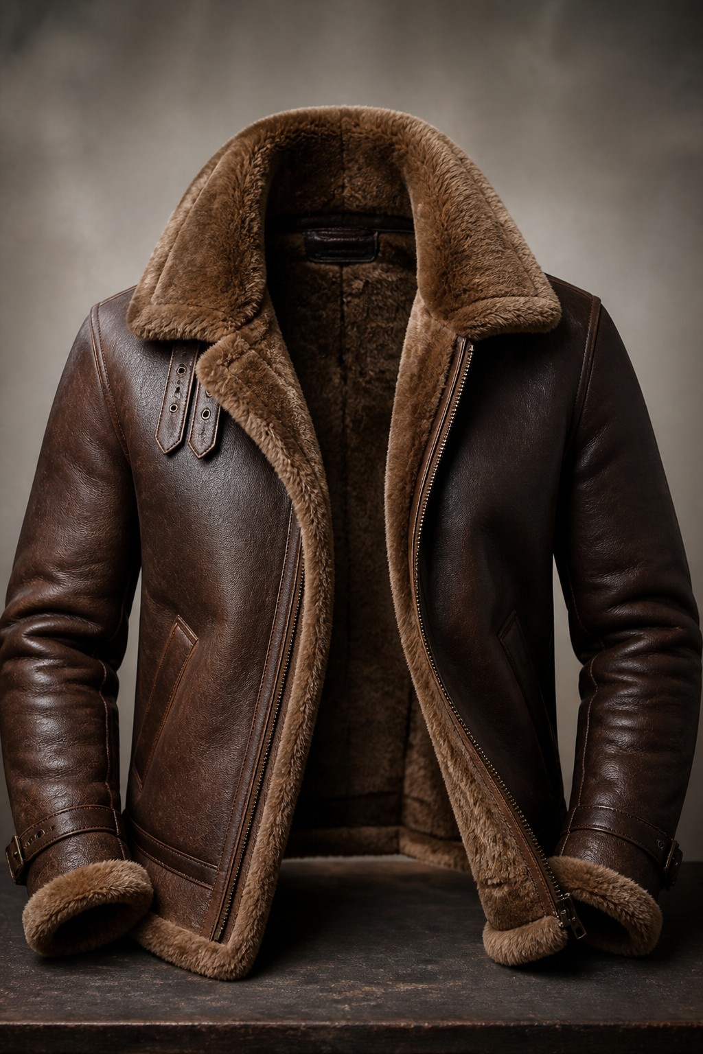 Fur-Lined Leather Garments Sialkot